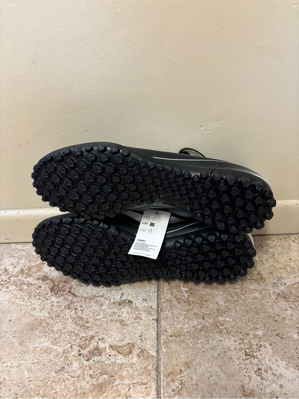 Adidas Goletto IX TF Men Size 13 Black White Soccer Turf Cleats Shoes IH0083 New - Picture 5 of 5